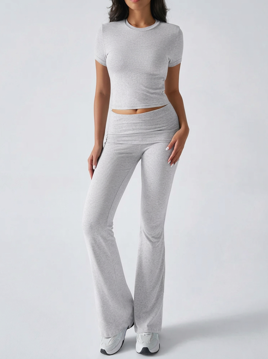 Cloud Grey matching two-piece set